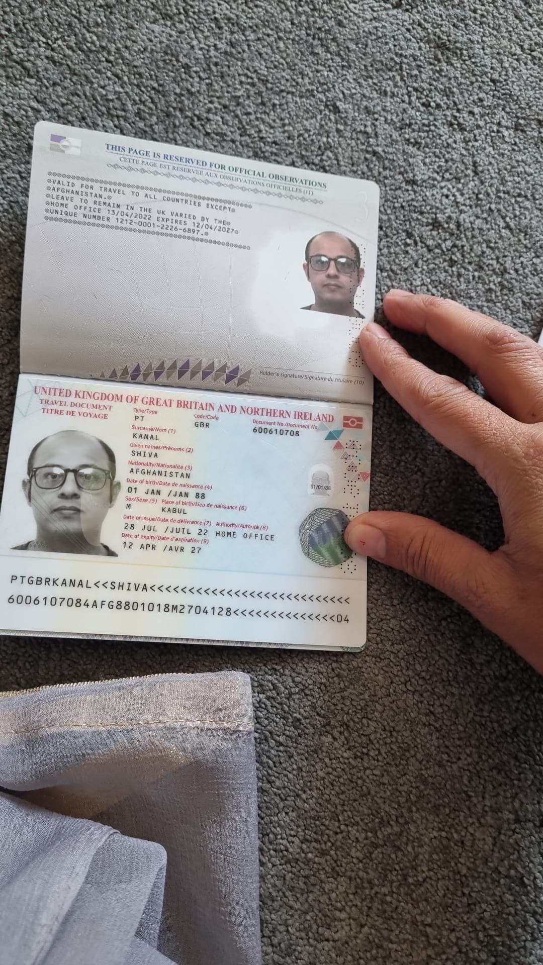 Immigration Documents